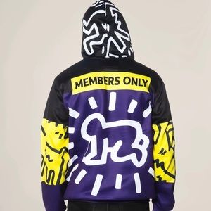 Keith Haring x Members Only Jacket